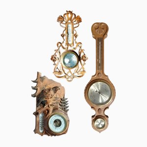 Vintage Weather Stations, 1940, Set of 3