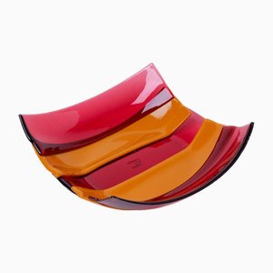 Cesta Stripe en fucsia claro de Enzo Mari para Corsi Design Factory