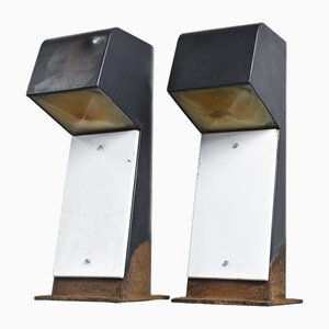 Bornes d'Éclairage par Jean Balladur, 1969, Set de 2