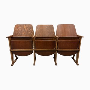 Vintage 3-Sitzer Kinobank von Ton, 1960er
