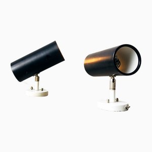 Adjustable Spot Lights, Denmark, 1960s, Set of 2