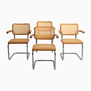 Sedie modello S64 di Marcel Breuer per Thonet, anni '80, set di 4