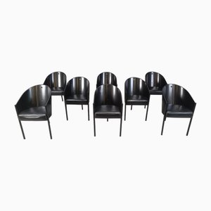 Sillas Costes vintage de Philippe Starck para Aleph, años 80. Juego de 8