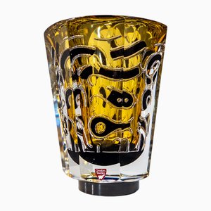 The Sea III Vase by Jan Johansson for Orrefors, 1990s