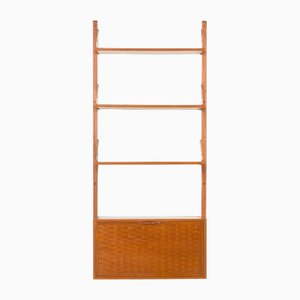 Console Murale avec Bureau Caché par Poul Cadovius pour Cado, 1960s
