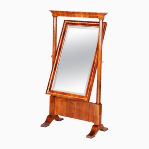 Miroir sur Pied Biedermeier en Noyer, 1810