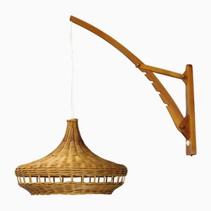 Vintage Wall Lamp by Pokrok Zilina, 1960s