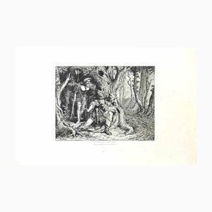 Eugenia Relin, Une Embuscade au XVI Siecle, Radierung, 1870er