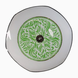 Applique Murale Mid-Century Moderne en Verre, 1950s