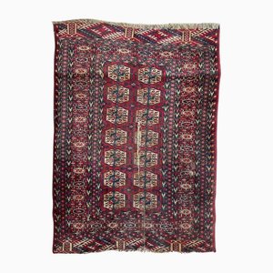 Antique Distressed Bokhara Rug, 1920s
