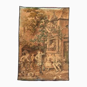 Vintage Aubusson Jacquard Tapestry, 1960s
