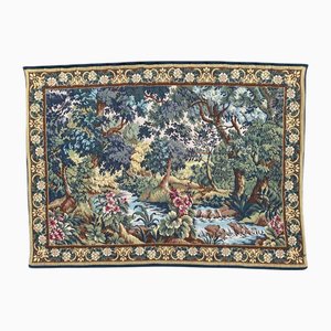 Vintage French Aubusson Jacquard Tapestry, 1960s