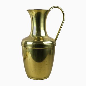 Mid-Century Brass Amphora Vase with Handle, Austria, 1940s-1950s