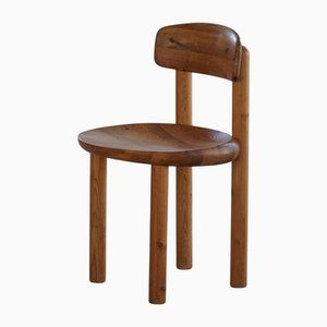 Escritorio de silla de comedor danés moderno de pino de Rainer Daumiller, años 70