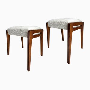 Mid-Century Stools attributed to Paolo Buffa, Italy, 1950s, Set of 2