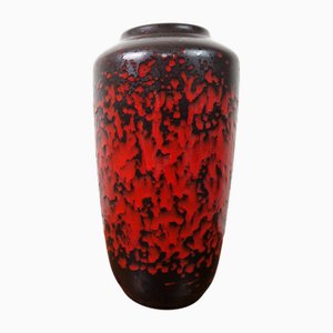 Vaso da terra Fat Lava di Scheurich Keramik, anni '70