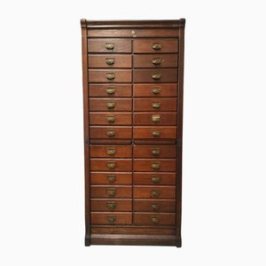 Aktenschrank aus Eiche von Schirolli Mantova, 1920er