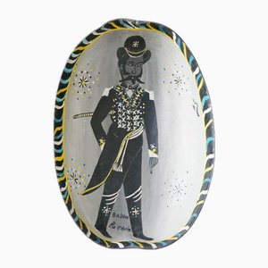 Andre Pierre, Haitianisches Kunstwerk, 1960er, Öl & Acryl