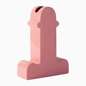 Vaso Shiva rosa di Ettore Sottsass per BD Barcelona