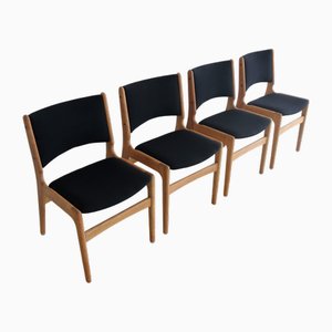 Vintage Esszimmerstühle aus Eiche, 1960er, 4 . Set