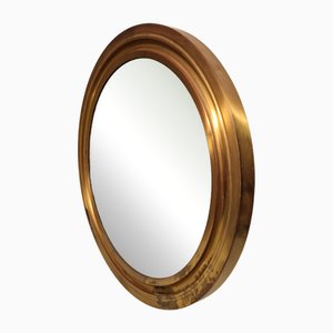 Narciso Mirror in Brass by Sergio Mazza for Artemide, 1960s