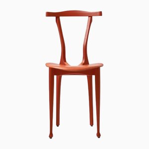 Silla Gaulinetta Carol en rojo de Oscar Tusquets para BD Barcelona