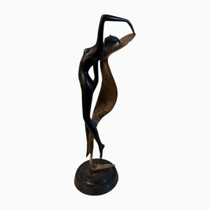 Bronze Nude Figure, 1930s
