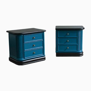 Nightstands Lacquered Series, 1980s, Set of 2