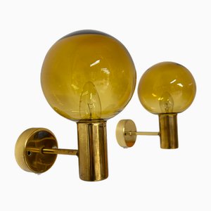 Patricia Wall Lights by Hans-Agne Jakobsson for Hans-Agne Jakobsson Ab Markaryd, 1960s, Set of 2