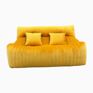 Divano a due posti Aralia verde di Ligne Roset