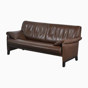 2-Sitzer Ledersofa Modell DS 14 von de Sede, 1990er