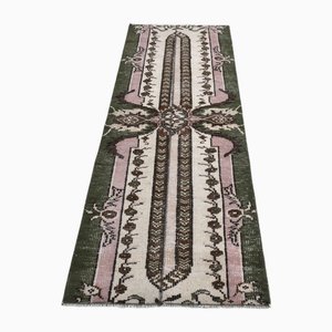 Vintage Runner Rug in Wool and Cotton