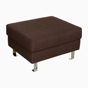 Indivi Ottoman aus braunem Stoff