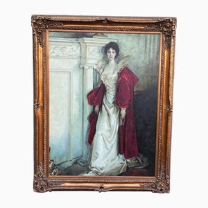 Winifred, Duchess of Portland, Canvas, Framed