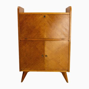 Mid-Century Drop-Leaf Oak Sideboard with Compass Leg, 1950s