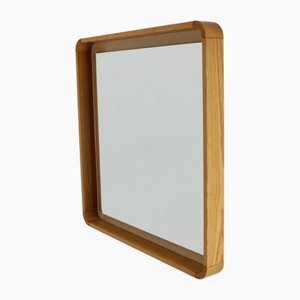 Italian Mirror in Maple Frame, 1970s