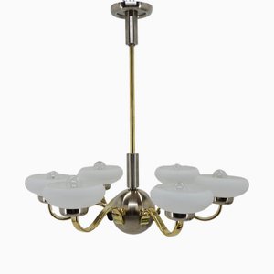 Large Art Deco Chandelier, 1930s