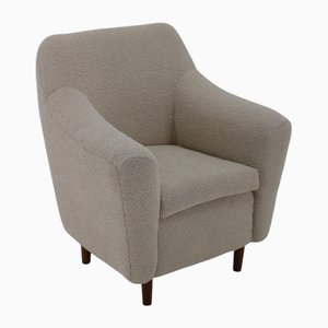 Armchair in Boucle Fabric, 1970s
