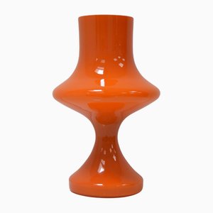 Large Glass Table Lamp attributed to Stepan Tabery for Opp Jihlava, 1970s