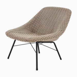 Shell Chair with Iron Base, Germany, 1970s