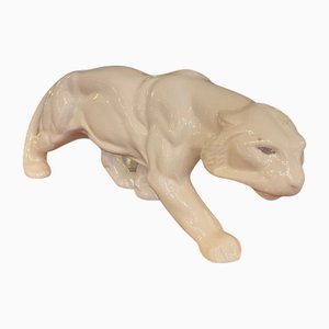 Panther, 1970, White Ceramic