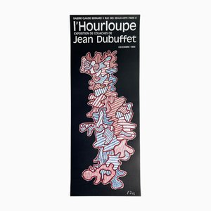 Póster original vintage de Jean Dubuffet, 1964
