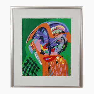 Lis Zwick, Composition Figurative, Lithographie