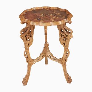 Table d'Appoint Art Nouveau par E. Gallé