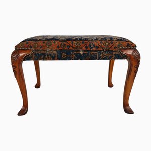 Antique Pouf in Walnut, 1820