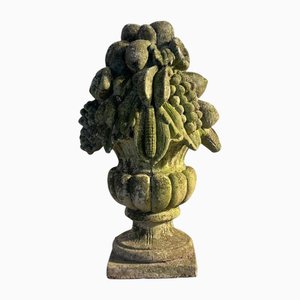Concrete Potpourri of Flowers and Fruit