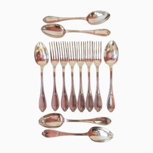 Set of French Cutlery by Ercuis, Set of 12