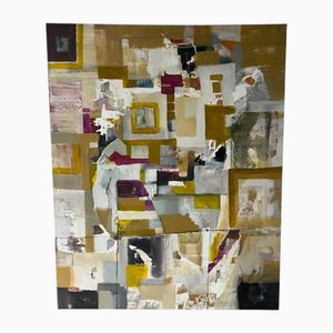 Abstrakte Komposition, Acrylmalerei auf Leinwand, 2000er