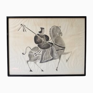 Chinese Artist, Composition, Print on Rice Paper, Early 20th Century