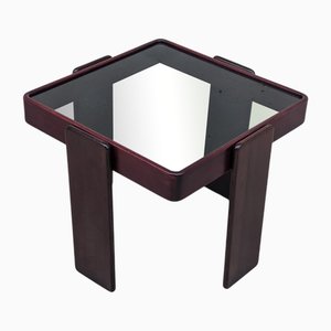 Square Side Table attributed to Gianfranco Frattini for Cassina, 1970s